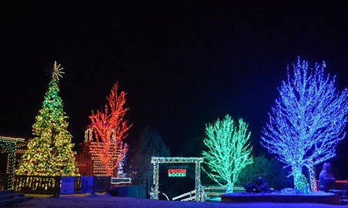 Holiday Lights in Glenwood Springs