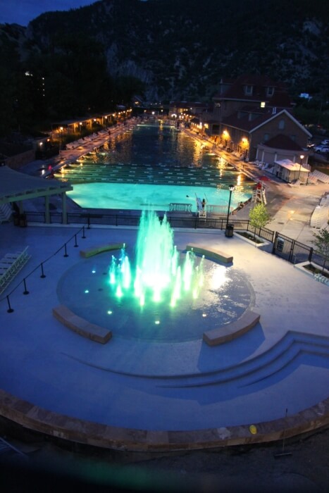 Grand fountain - glenwood hot springs