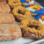 Sweet Coloradough donuts