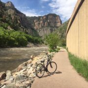 Bikes on the Glenwood Canyon Recreation Path