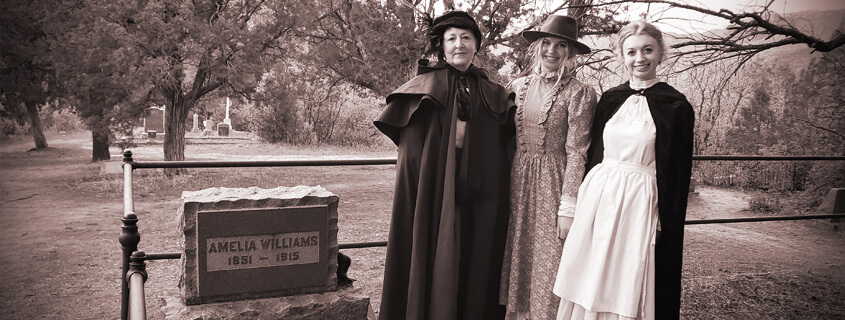 Ghostly actors portray local historic characters