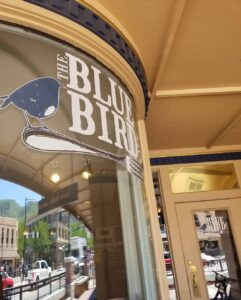 Entrance to the Bluebird Cafe