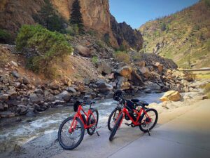 Bikes on the Glenwood Canyon Recreation Path