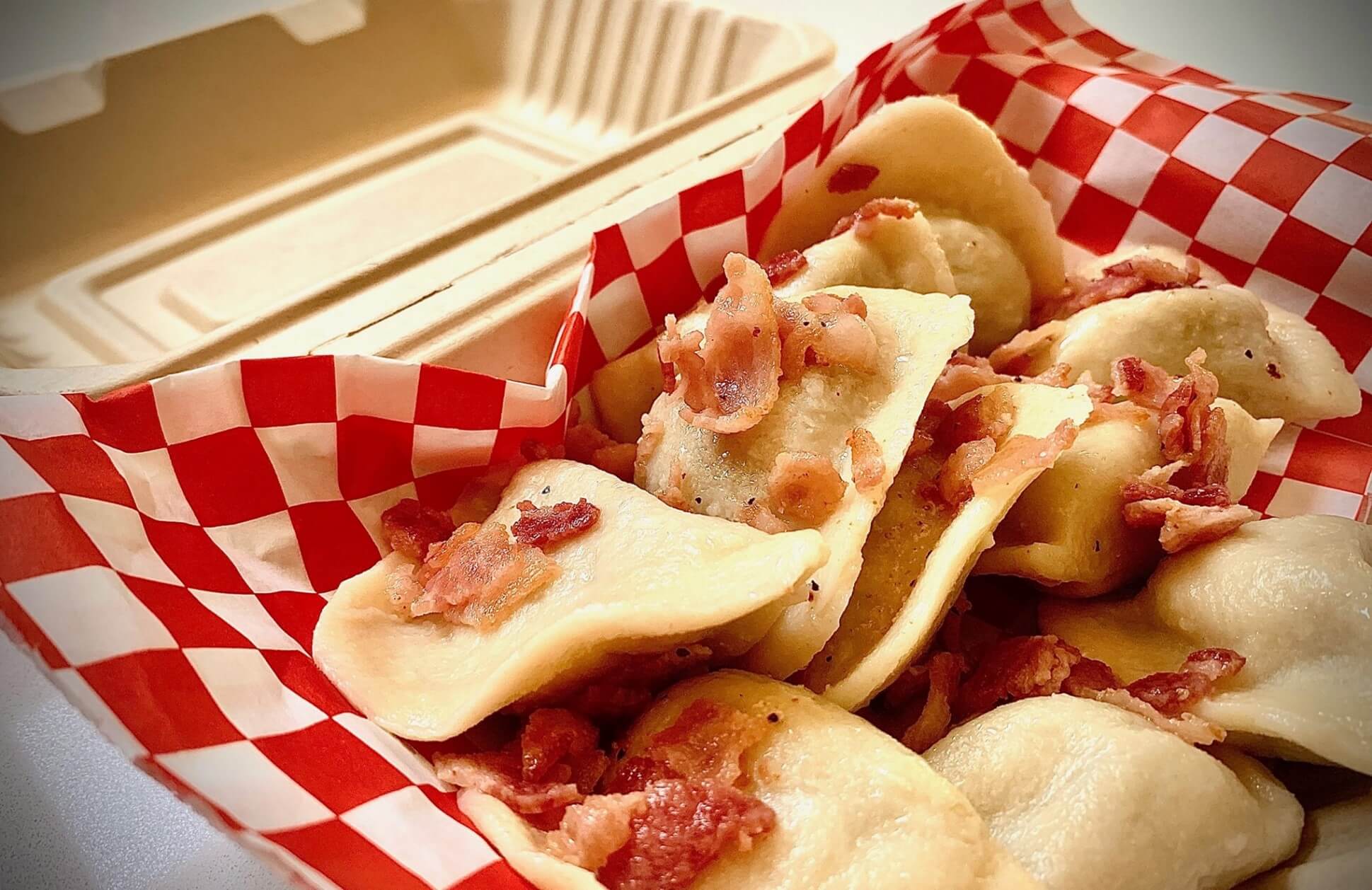 MP Pierogi and bacon