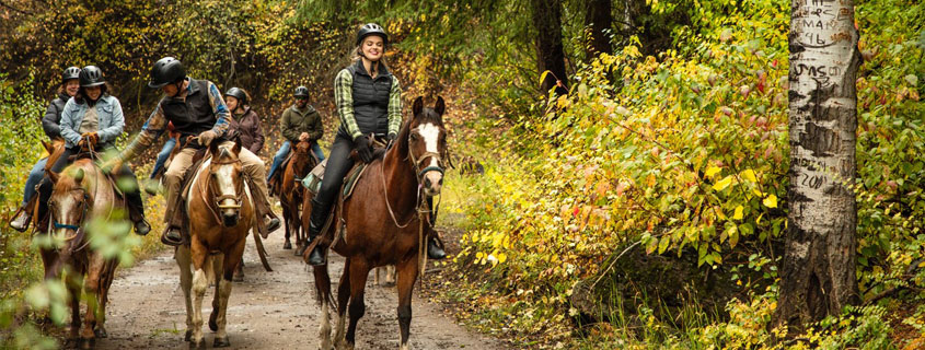 horseback riding at Bair Ranch