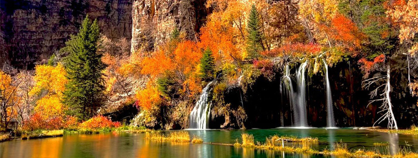 fall at hanging lake 