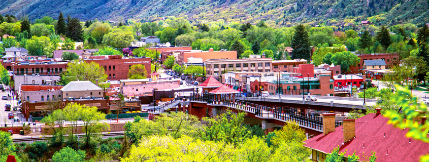 Glenwood Springs in Spring