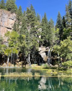 View of hanging lake 