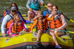 family rafting with Whitewater Rafting LLC