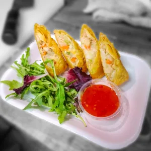 Bumba Asian egg rolls